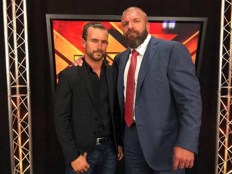 Adam Cole has a great relaationship with Triple H and Shawn Michaels