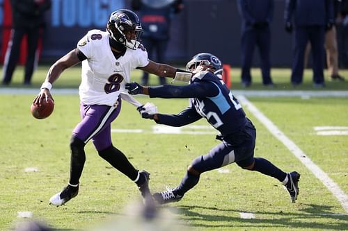 Wild Card Round - Baltimore Ravens v Tennessee Titans