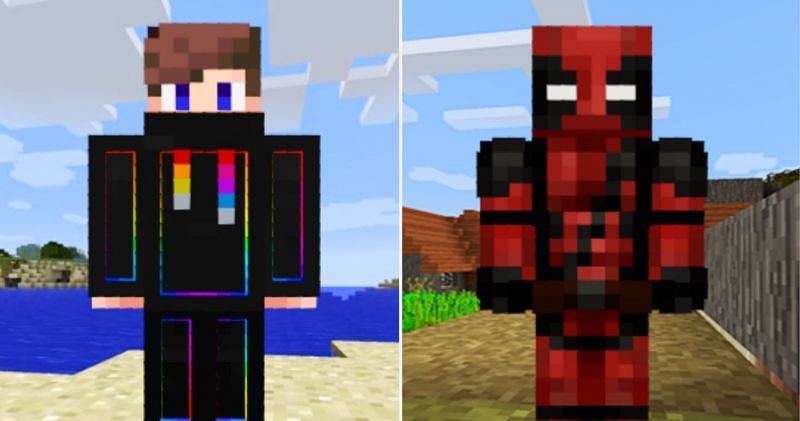 A Minecraft player&#039;s skin is an extension of their creativity (Image via Mojang)