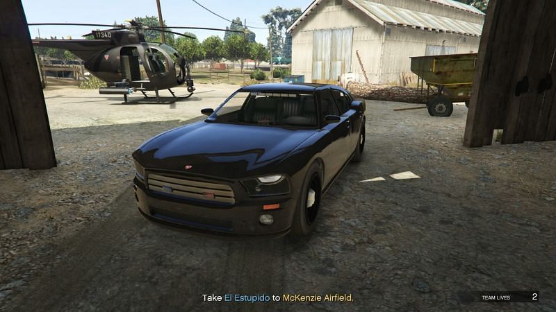 The car may occasionally be found in Time To Get Away (Image via Rockstar Games)