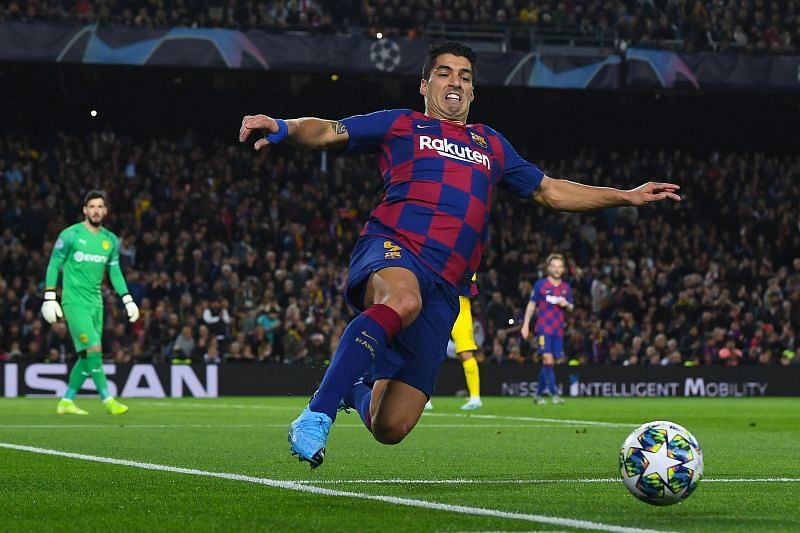 Luis Suarez is the third highest scorer for Barcelona