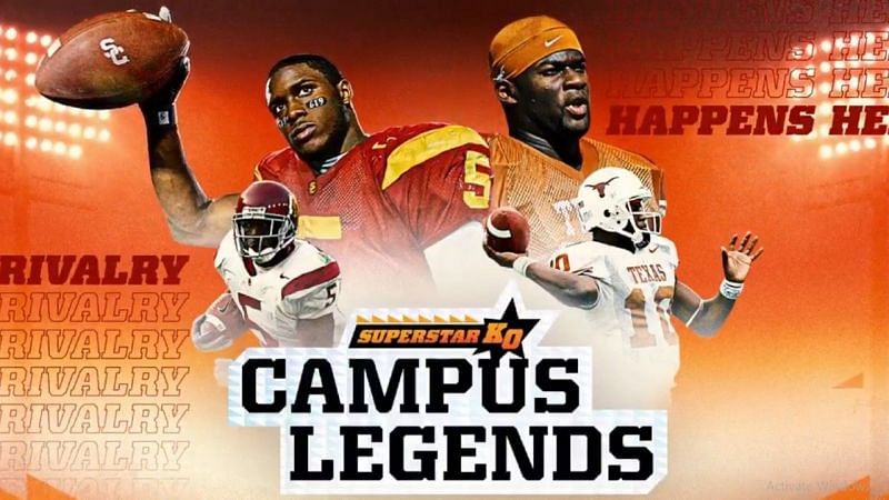 Play with 10 different college teams in Campus Legends (Image via Electronic Arts)