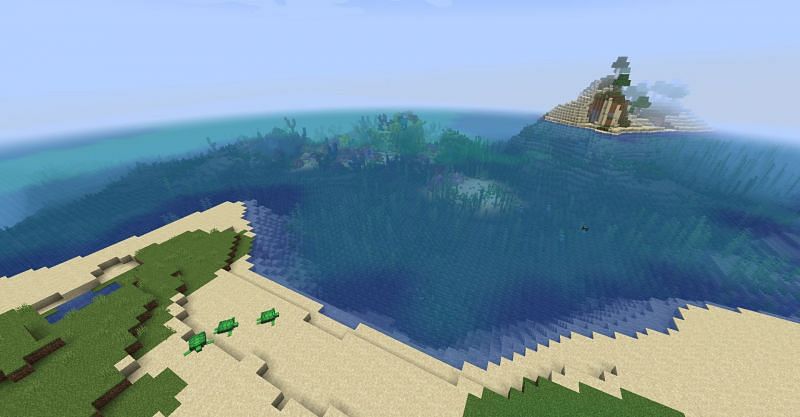 Seed: sixland (Image via Minecraft)