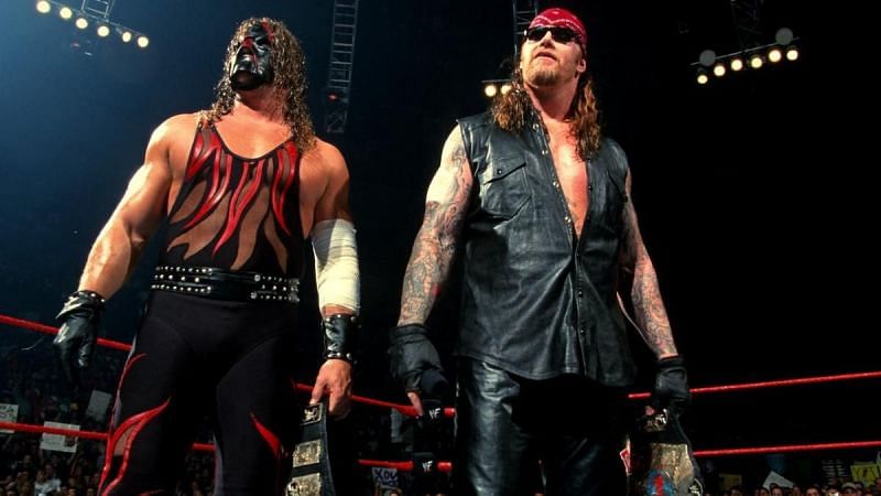 WWE legends Kane and The Undertaker
