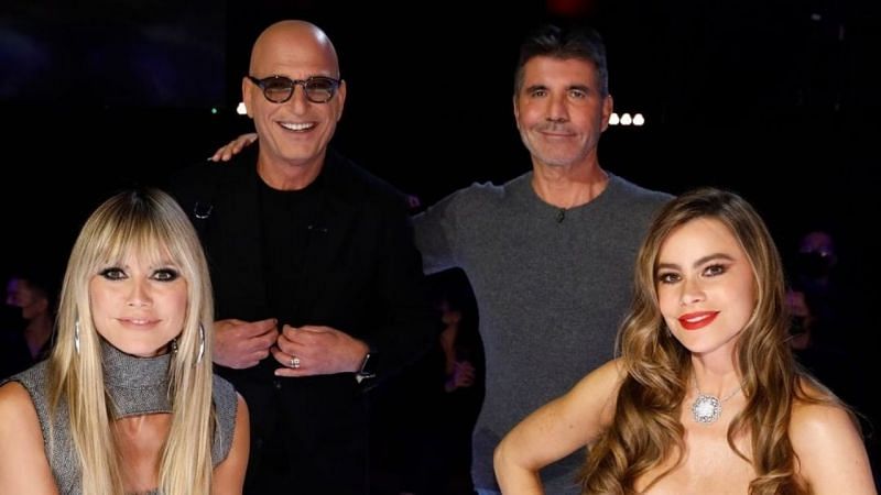 America&#039;s Got Talent Season 16 judges Heidi Klum, Howie Mandel, Simon Cowell, and Sofia Vergara (Image via Instagram/agt)