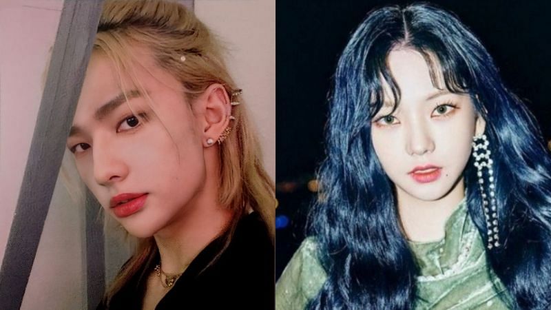 Stray Kids&#039; Hyunjin and aespa&#039;s Karina (Images via Google)