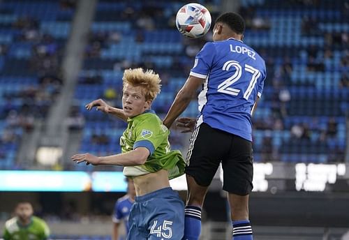 Seattle Sounders take on San Jose Earthquakes this week