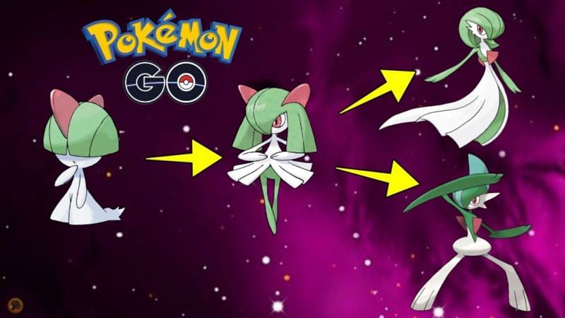 Kirlia is one of the few Pokemon with multiple evolutions (Image via The Pokemon Company)
