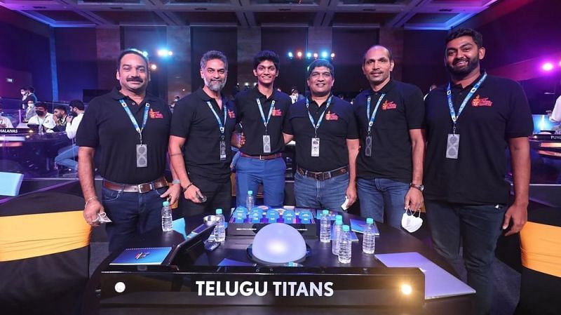 Telugu Titans at PKL Auction 2021