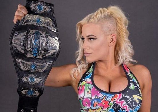 Taya Valkyrie has the longest single title reign in IMPACT history Enter caption