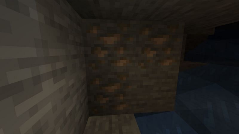 Iron ore (Image via Minecraft)