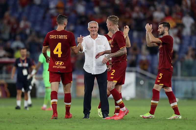 Jose Mourinho has won his first four games as AS Roma manager.