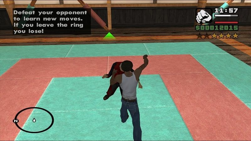 GTA San Andreas allowed players to learn new combat moves to get an edge over enemies (Image via gta.fandom.com)