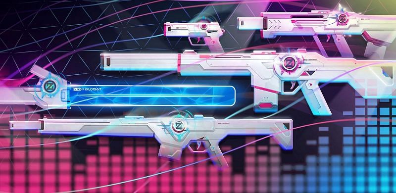 The SPECTRUM bundle gun collection (Image via Riot Games)