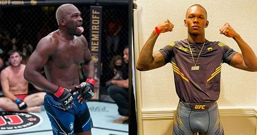 Derek Brunson (left) & Israel Adesanya (right) [Images Courtesy: @derekbrunson & @stylebender on Instagram]