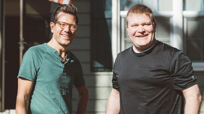 Luke Caldwell and Clint Robertson are the hosts of HGTV&#039;s new show &quot;Outgrown&quot; (Image via BOISE BOYS ➕ HGTV/ Instagram)