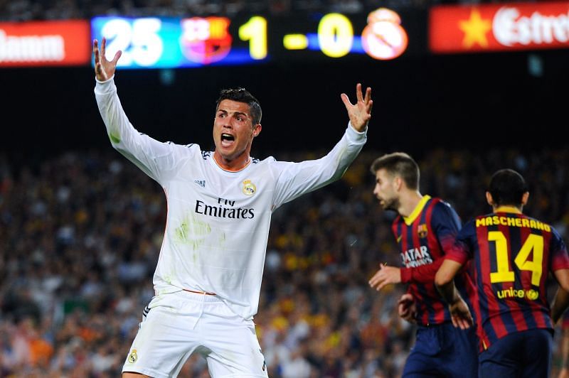 Cristiano Ronaldo put up a scintillating display at Camp Nou