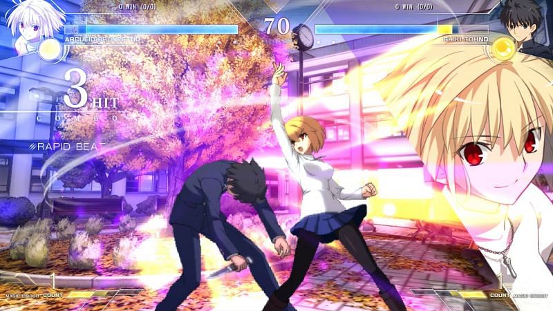 Players can use autocombos called Rapid Beat to fight against their opponents (Image via DELiGHTWORKS)