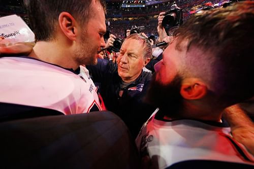 Patriots legend Bill Belichick and Tom Brady