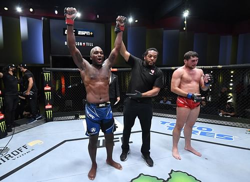 Derek Brunson picked up a big win over Darren Till in last night's main event