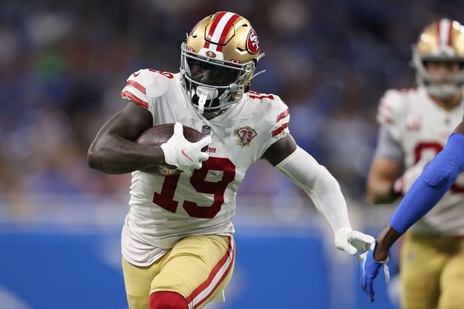 Which 49ers playmaker has been compared to Anquan Boldin by Eagles CB Darius Slay?