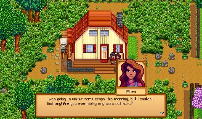 Maru is one of 12 NPCs that Stardew Valley players can marry in-game. (Image via Stardew Valley)