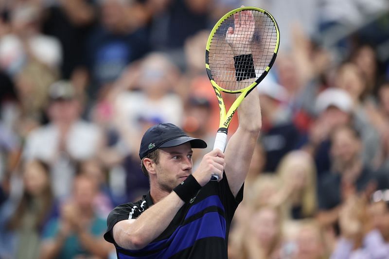 Botic van de Zandschulp lost to Danil Medvedev in the US Open quarterfinals.