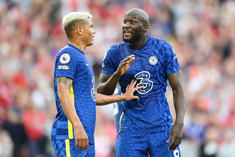 Romelu Lukaku in Liverpool v Chelsea - Premier League