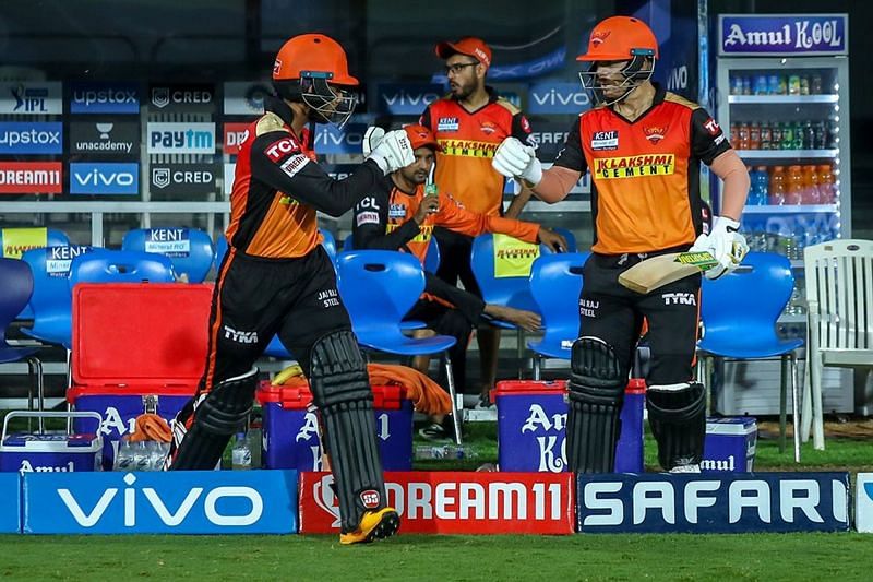 Wriddhiman Saha opens the innings with David Warner for Sunrisers Hyderabad in the IPL (Image Courtesy: IPLT20.com)