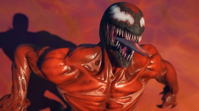 Carnage Symbiote in Fortnite Chapter 2 Season 8 (Image via Epic Games)