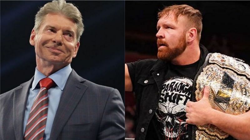 Jon Moxley and WWE chairman Vince McMahon