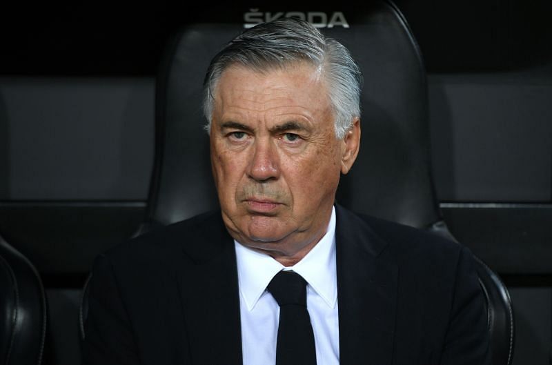 Real Madrid manager Carlo Ancelotti. (Photo by Aitor Alcalde/Getty Images)