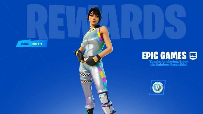 The potential free skin from Refer-A-Friend in Fortnite. Image via Epic Games