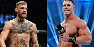 John Cena wants to see Conor McGregor in WWE