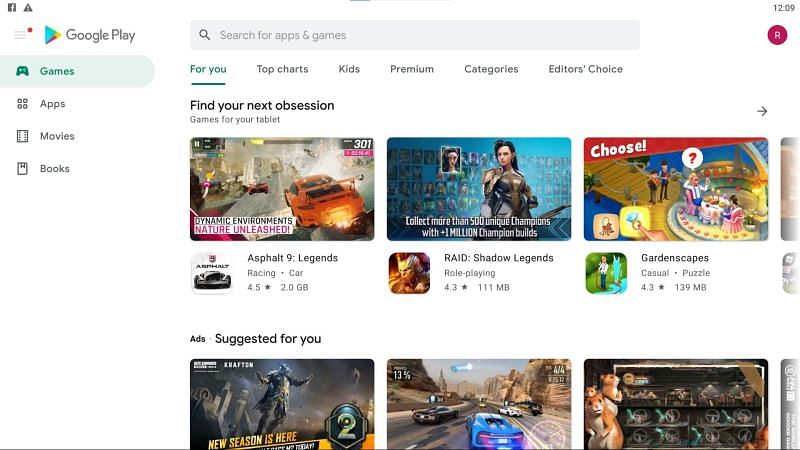 Open Google Play Store and search for PUBG Mobile (Image via Google Play Store)