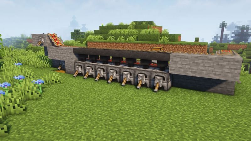 An Experience bank (Image via Minecraft)