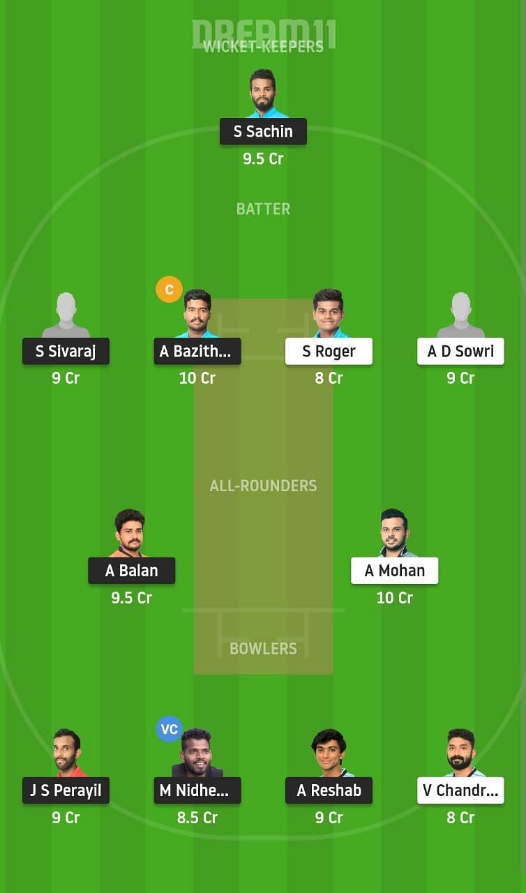 TRC vs MTC Dream11 Fantasy Suggestion #2