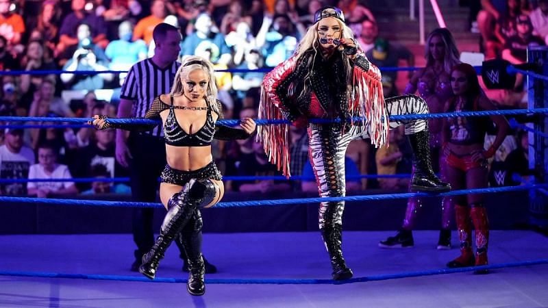 Could a Liv Morgan and Toni Storm tag team be in the works?