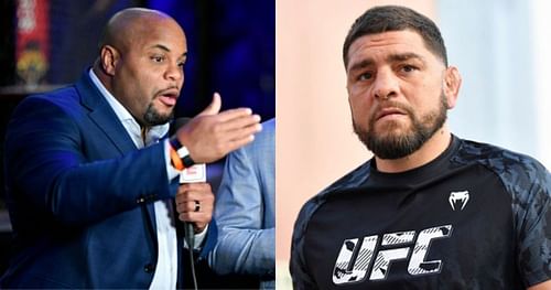 Daniel Cormier (left); Nick Diaz (right)