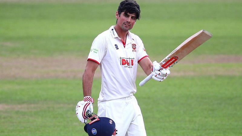 Sir Alastair Cook notched his 69th first-class century against Surrey