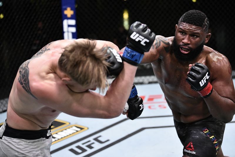 Curtis Blaydes might have his back to the wall coming into UFC 266 this weekend
