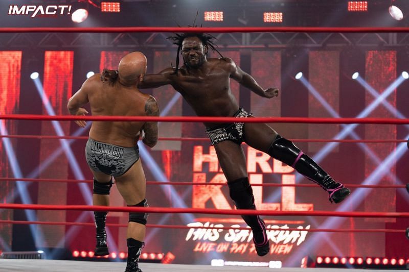 Rich Swann in action. Picture sourced from IMPACT Wrestling website.