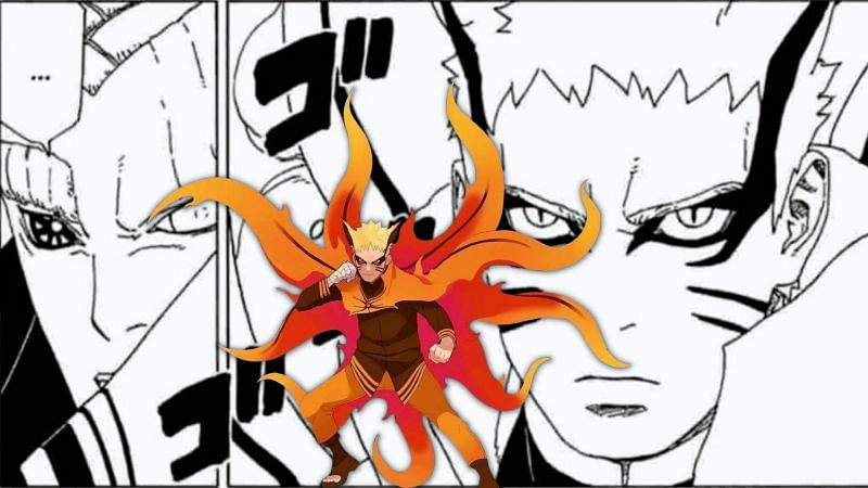 The latest Boruto episode finally showed the much-awaited Baryon Mode of Naruto (Image via Sportskeeda)