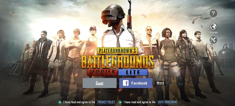 Infine, avvia PUBG Mobile Lite e accedi tramite qualsiasi metodo (Immagine tramite PUBG Mobile Lite)