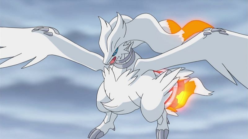 Reshiram as it appears in the Anime (Image via The Pokemon Company)