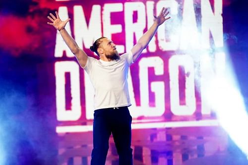 AEW superstar Bryan Danielson making his entrance