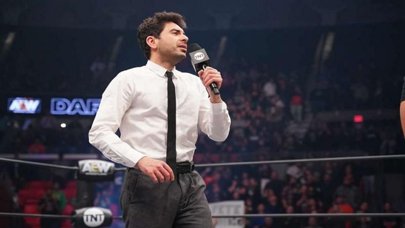 Tony Khan was interrupted by the Acclaimed
