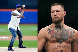 "The audacity to compare mine with this p*ss" - Conor McGregor posts furious rant after Twitter compares his first pitch to 50 Cent's