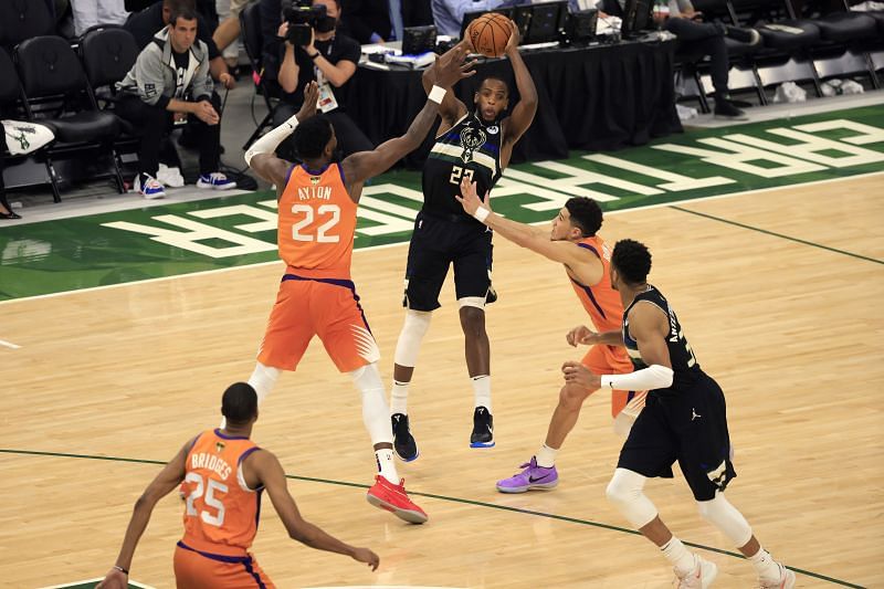 The 2021 NBA Finals between the Phoenix Suns and Milwaukee Bucks