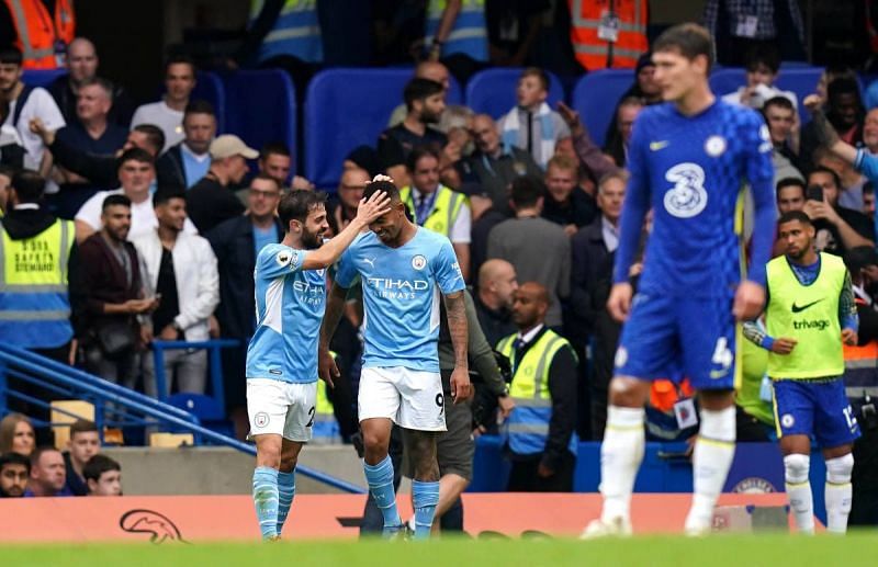 Gabriel Jesus was on target as City beat Chelsea for the first time in four games